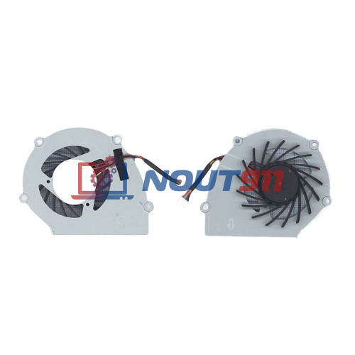 Кулер (вентилятор) для ноутбука Gateway LT24 (MG40050V1-B010-S99) 5V 0,4A, 4-pin, втулка, черный