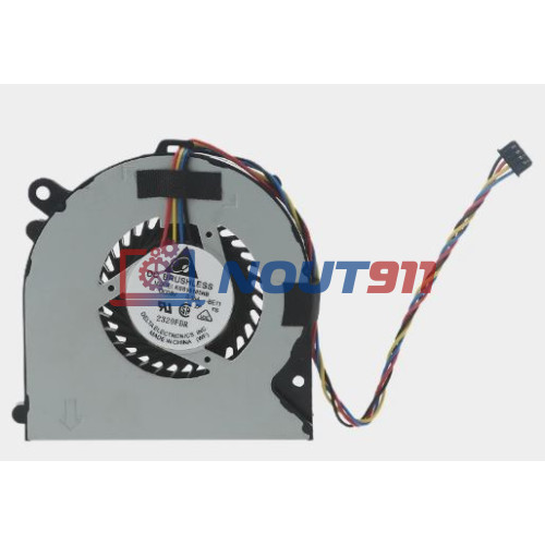 Вентилятор (кулер) для ноутбука HP 260 G1, G2 (805300-001) 5V 0,5A, 4-pin, втулка, черный