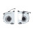 Кулер (вентилятор) для ноутбука HP Envy 15, 17, 15-J, 17-J, 15-j000 VER-2 (KSB06105HB-CJ1M) 5V 0,55A, 4-pin, втулка, черный