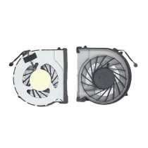 Кулер (вентилятор) для ноутбука HP Envy 17-1000, 17-1100 (DFS601305FQ0T) 5V 0,5A, 4-pin, втулка, черный