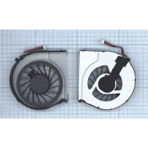 Кулер (вентилятор) для ноутбука HP Pavilion G4-2000, G6-2000, G7-2000 (4GR53HSTP10) 5V 0,4A, 4-pin, втулка, черный
