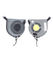Кулер (вентилятор) для ноутбука HP Pavilion 15-p, HP Pavilion 17-f, 15-p002sr, 15-p260ur (DFS200405040T) 5V 0,5A, 4-pin, втулка, черный