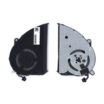 Кулер (вентилятор) для ноутбука HP Pavilion 14-CE, 14-CE1004tx, 14-CE1006tx (большой) (NFB87A05H-001) 5V 0,6A, 4-pin, втулка, черный