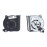 Кулер (вентилятор) для ноутбука HP Pavilion 14-CE, 14-CE1006tx (маленький) (L26367-001) 5V 0,5A, 4-pin, втулка, черный