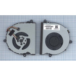 Кулер (вентилятор) для ноутбука HP Pavilion 15-AC, 15-AF (813946-001) 5V 0,4A, 4-pin, втулка, черный