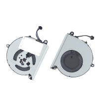 Кулер (вентилятор) для ноутбука HP Pavilion 15-AU, Lenovo E42-80 (NFB76A05H) 5V 0,5A, 4-pin, втулка, черный