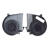 Кулер (вентилятор) для ноутбука HP Pavilion 15-e, 17-e (AB08505HX110B00) 5V 0,5A, 4-pin, втулка, черный