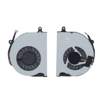 Кулер (вентилятор) для ноутбука HP Envy dv4-5000, Pavilion dv4-5000, dv4t-5000 (13N0-ZIM0101) 5V 0,5A, 4-pin, втулка, черный