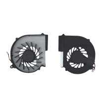 Кулер (вентилятор) для ноутбука HP Pavilion G43, G57, CQ43, CQ57 635 (NFB73B05H-001) 5V 0,4A, 3-pin, втулка, черный