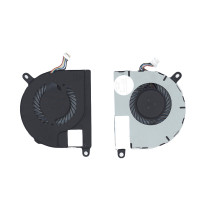 Кулер (вентилятор) для ноутбука HP Envy Spectre XT 13-2000, XT Pro 13-b000 (DC28000BLS0) 5V 0,2A, 4-pin, втулка, черный