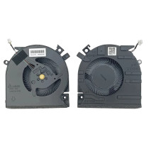 Вентилятор (кулер) для ноутбука HP Victus 15-FA, 15-FB (N17902-001) 5V 0,5A, 4-pin, втулка, черный