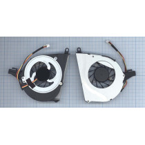 Кулер (вентилятор) для ноутбука Toshiba Satellite L650, L655, L750, L755 VER-3 (AB8005HX-GB3) 5V 0,35A, втулка, черный