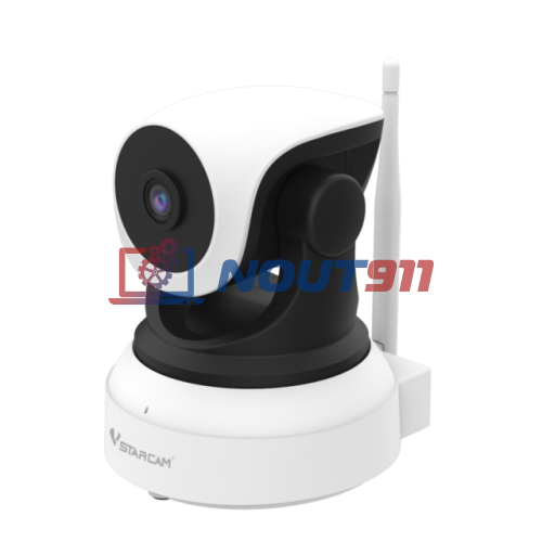 Wi-Fi видеокамера VSTARCAM C8824B 2 МП поворотная камера на аккумуляторе - ИК подсветка до 10 м - двусторонняя аудиосвязь - microSD